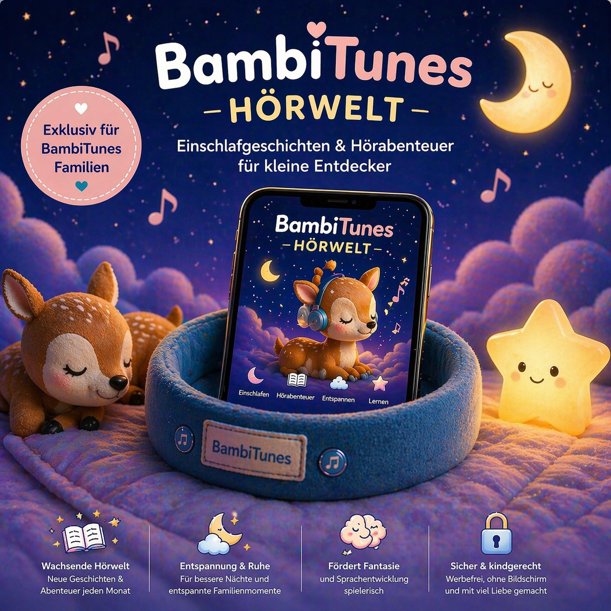 BambiTunes Hörwelt Zugang