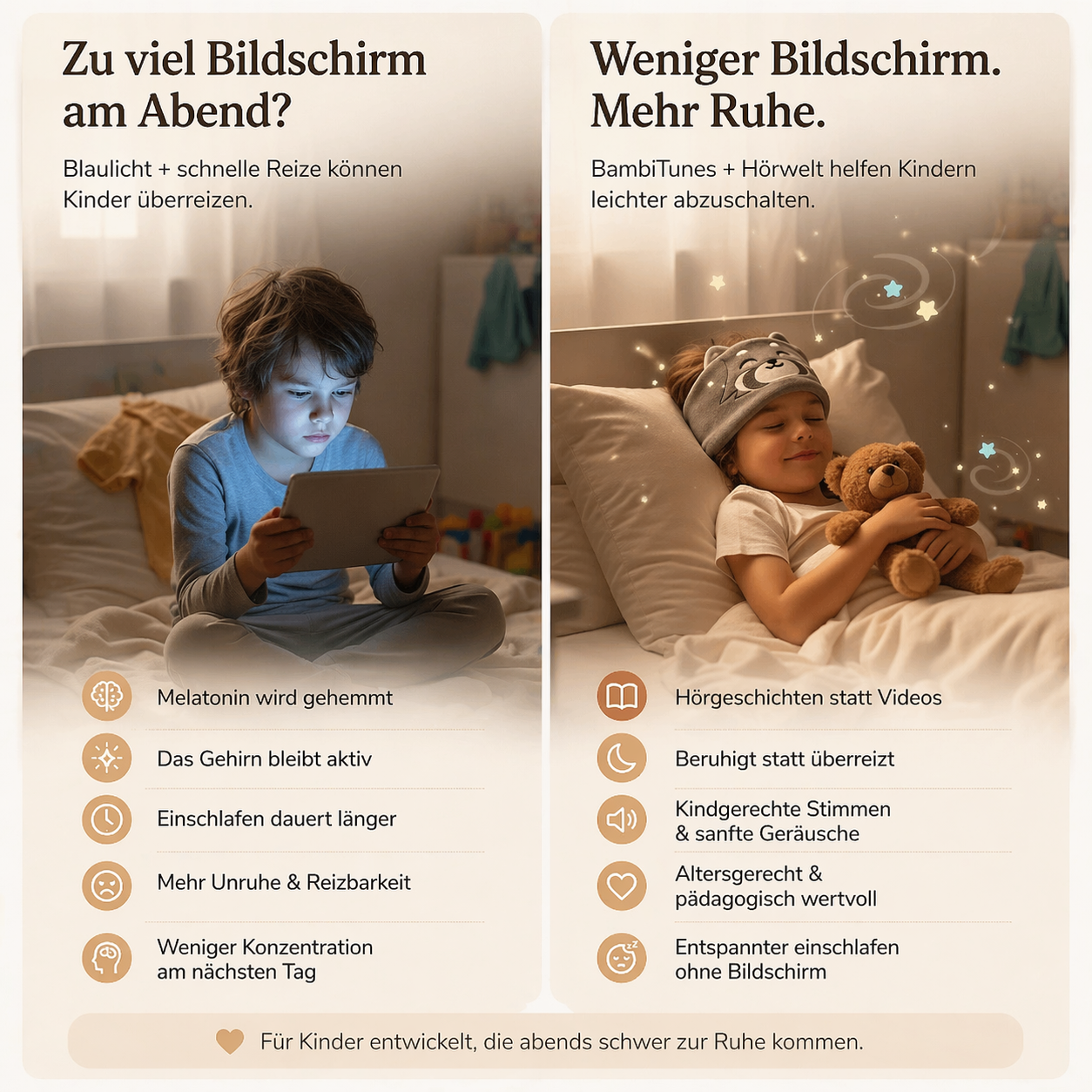 BambiTunes – Bluetooth Hörwelt für Ruhige Momente